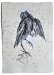 Helga Gasser_Tap Dancing Bird_Tusche auf Schimmelpapier_33x25cm_2016