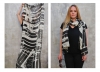 by Helga Gasser_for VIDA/San Francisco_Modal Scarf_Design Black Tangle